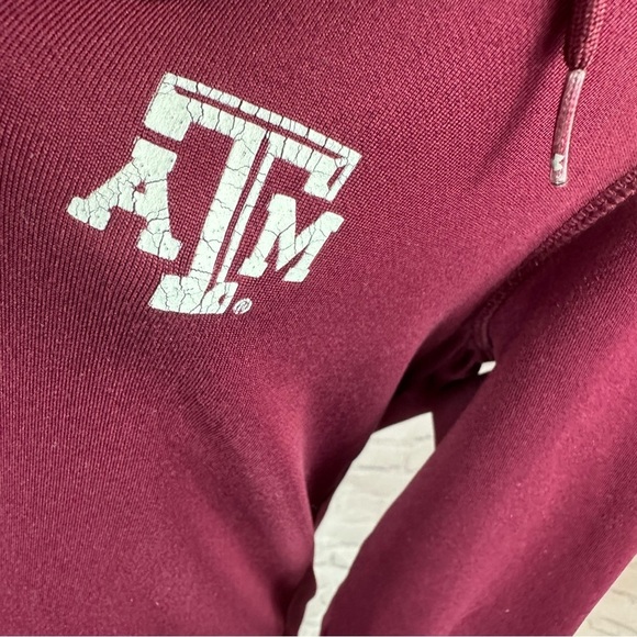 Under Armour texas A&M aggies Long Sleeve Zippered Hoodie jacket no size tag - Picture 5 of 6